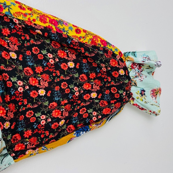 UMGEE Sunshine Mixed Floral Print Babydoll Dress - Picture 11 of 12